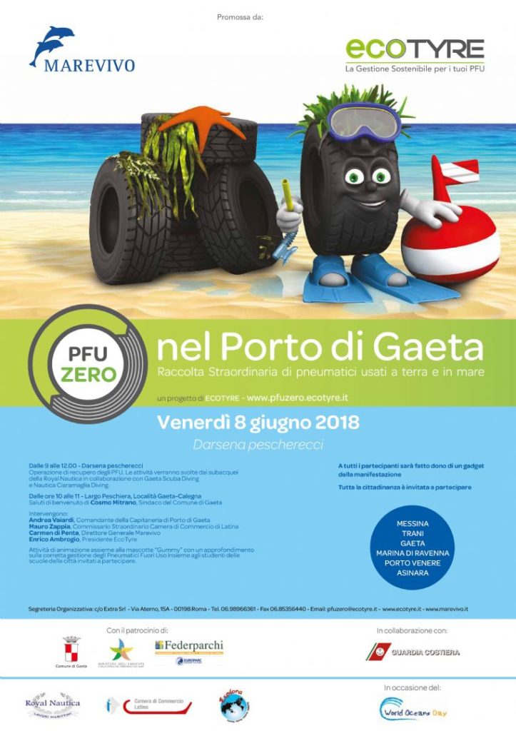 Gaeta PFU Zero sulle costa italiane